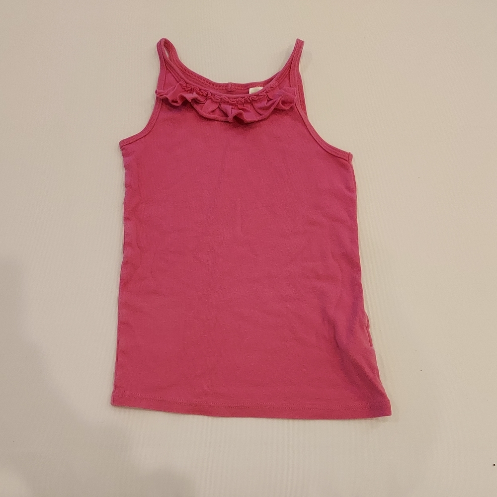 Girls pink tank top